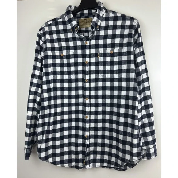 Buffalo Jackson Waxhaw Buffalo Plaid Flannel Shirt Plaid Button Down Mens XL - Picture 2 of 15